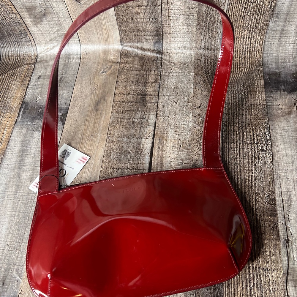 Furla  Red patent leather small Women's Bag - Picture 6 of 15